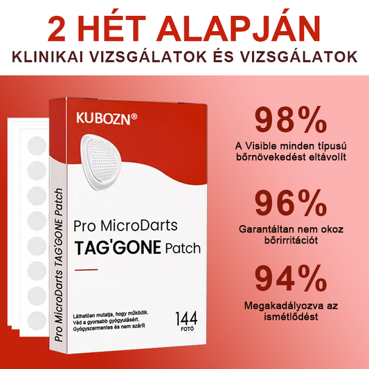 KUBOZN® Nano-mikrotűs bőrcímke-eltávolító tapaszok