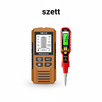 🔥💯 Többfunkciós kézi fém- és fali érzékelő
