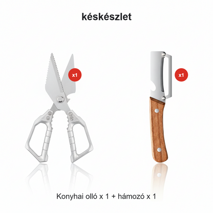 🔥🍖 Multifunkcionális, nagy teljesítményű konyhai olló ✂️👨‍🍳