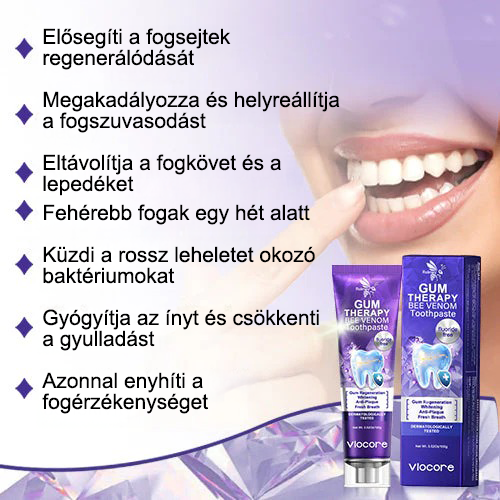 🌟Rolimey® VioCore Méhméreg Fogkezelő Fogkrém