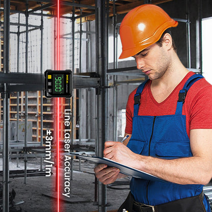 📐 Négyoldalas mágneses digitális szögmérő lézerrel 👷👍