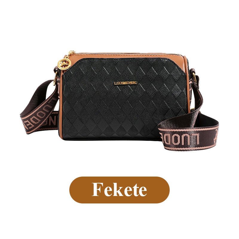 👜Prémium háromrétegű gyémánt mintás divatos crossbody táska✨