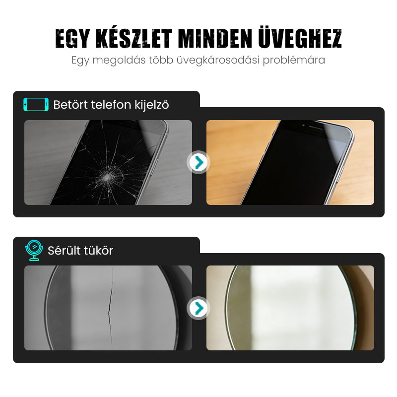 🔥2+1 ingyen 🔥karcolásjavító ragasztó üveghez