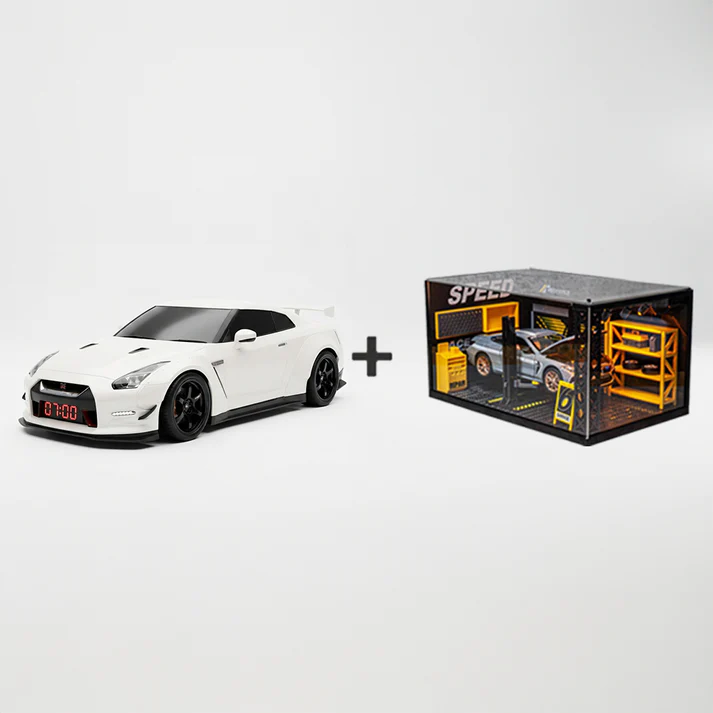 📢📢60% KEDVEZMÉNY !!🎅【🎁A legjobb karácsonyi ajándék🎁】🎄Hiperautós ébresztőóra –🏎️Valósághű GTR motor és fényeffektek