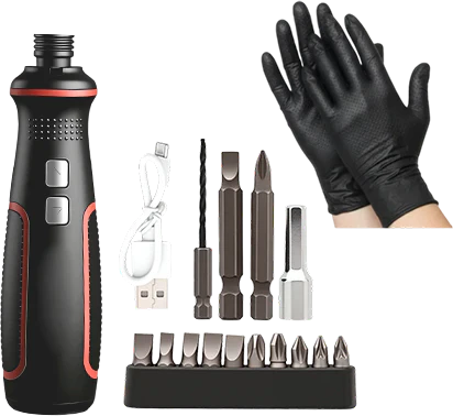 Akkus Fúró-Csavarhúzó Kombináció - Gyors töltés, Erőteljes teljesítmény