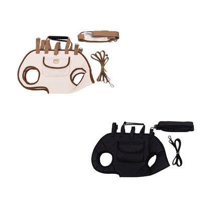 🐕Hordozható légáteresztő kisállat hordozó táska és hátizsák 2 az 1-ben🐾