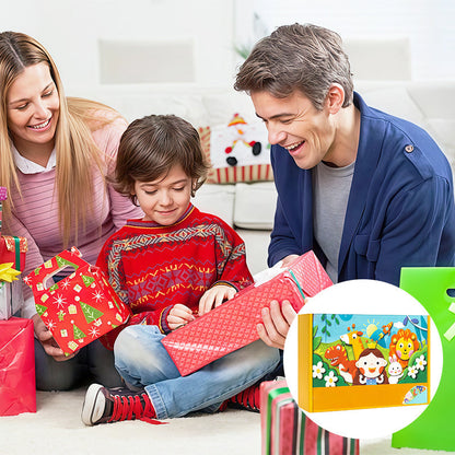 🧩🎨Gyerekek számára készült DIY 3D EVA matricás kézműves foglalkozás