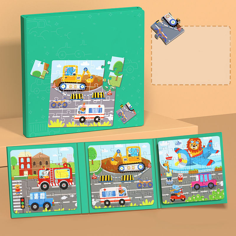 🎅 Korlátozott ideig 45% kedvezménnyel 🎁 Mágneses építőkönyv gyerekeknek 🧩👶💕