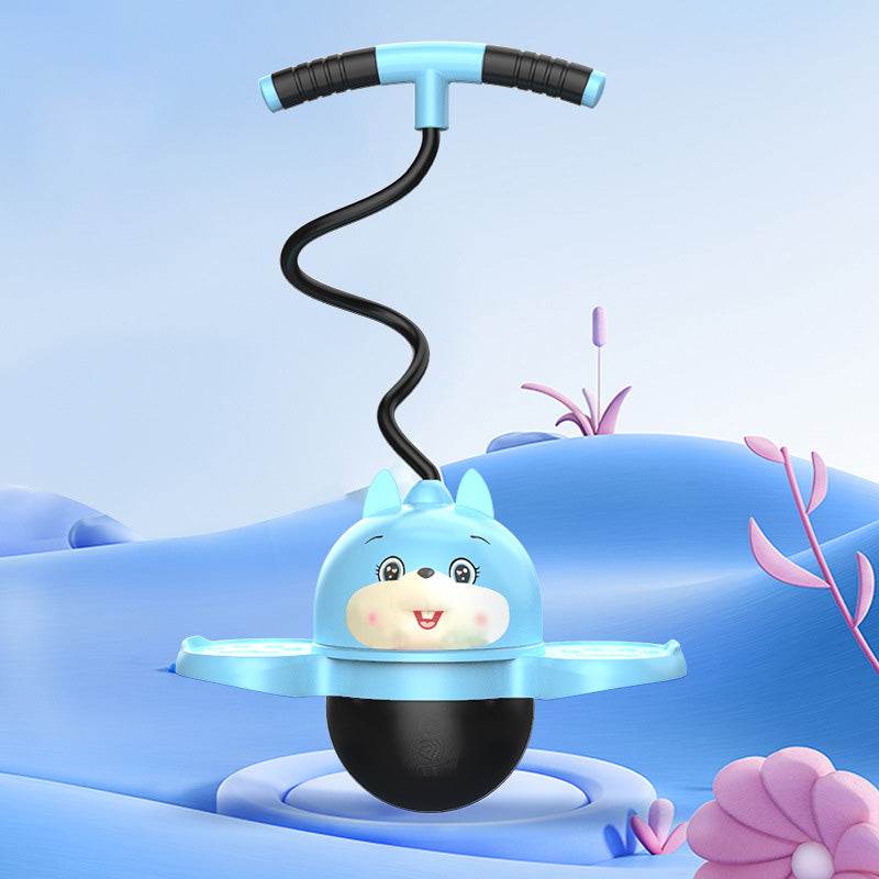 Szórakoztató egyensúlyozó ugráló játék