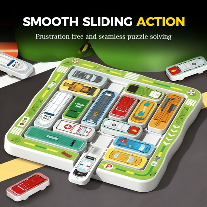 Parkolási Rejtvény Utazási Játék Gyerekeknek