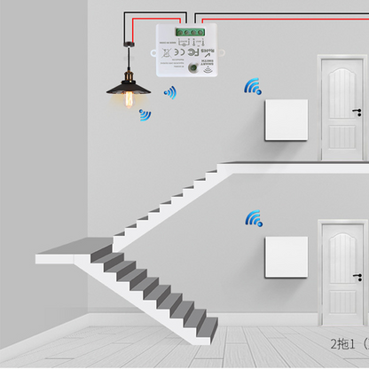 🌟Önellátó vezeték nélküli világításkapcsoló