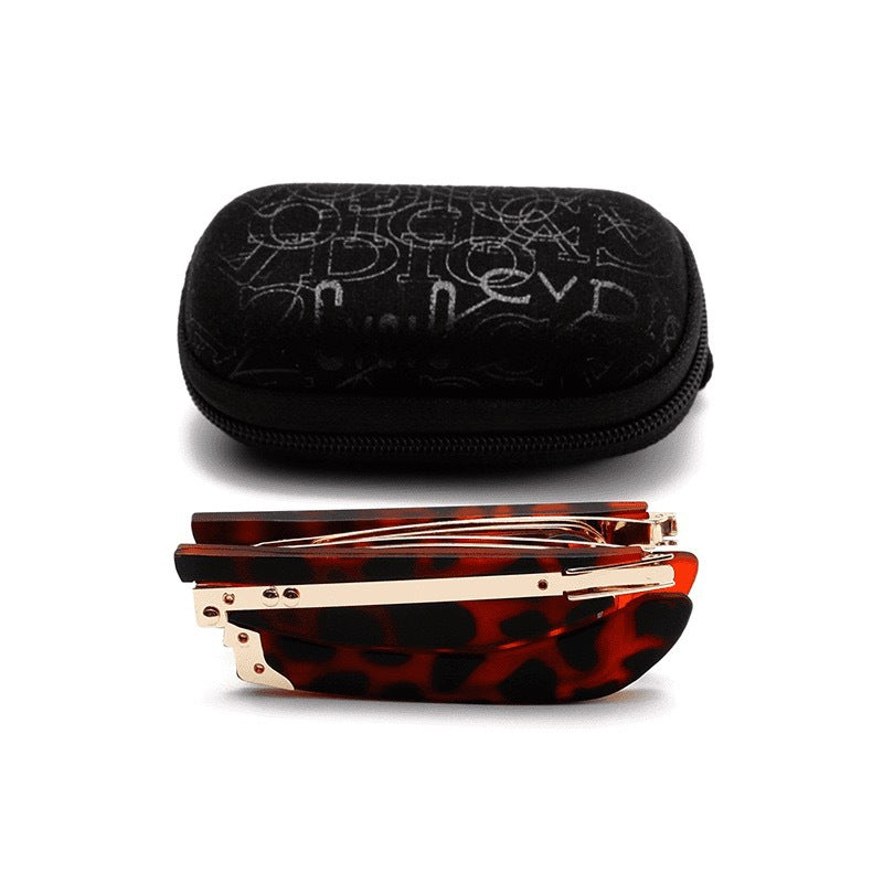 👓 Összecsukható, recept nélkül kapható szemüveg (kék fény szűrővel, szemüvegtokkal)