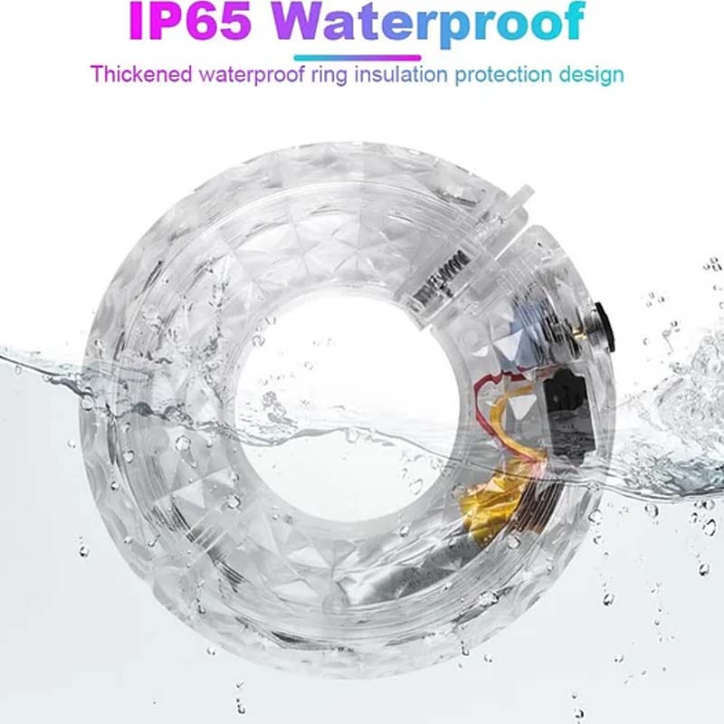 🚲LED kerékpárkerék-agylámpa éjszakai kerékpározáshoz