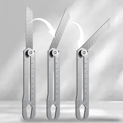 Többcélú univerzális kés behúzható, letörhető pengével