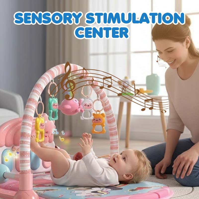 🎵3 az 1-ben babazenei zongora játékszőnyeg🎁