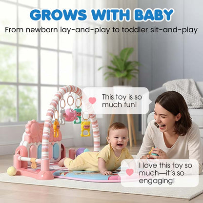 🎵3 az 1-ben babazenei zongora játékszőnyeg🎁