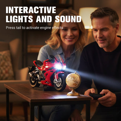 🏍Motorkerékpár modell 1:12 méretarányban