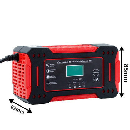 Akkumulátortöltő intelligens autóhoz és hordozható