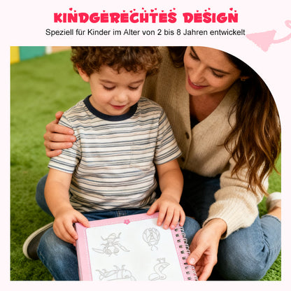 ✏️ Vájatokkal ellátott rajzolókönyvek gyerekeknek 👶🎨