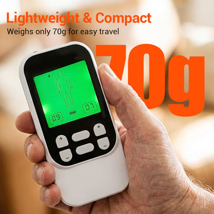 🔥2026 Új érkezés: Időkorlátozott 50% kedvezmény!🔥 Hordozható kétcsatornás TENS elektromiostimulátor